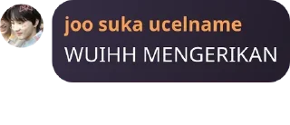 Sticker from random talk