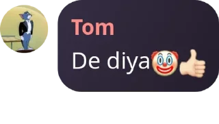 🤡 emoji 𝐇𝐨𝐌𝐢𝐞𝐬...🔱 pack by @QuotLyBot Telegram sticker 17 of 120