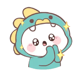 🤩 emoji Chubby Dino! @deazzle Telegram sticker 4 of 24