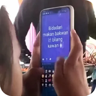 Sticker from halu