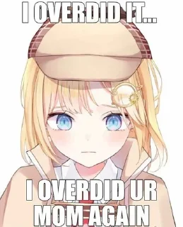 ⭐️ emoji Anime Memes • @ItzAditya_xD Telegram sticker 21 of 80