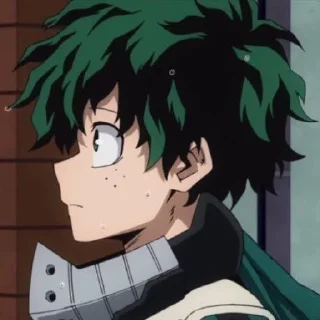 🥦 emoji Midoriya Izuku @rumahellena Telegram sticker 7 of 19