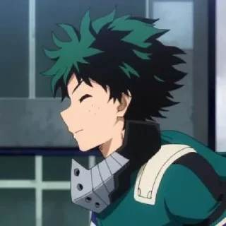 🥦 emoji Midoriya Izuku @rumahellena Telegram sticker 8 of 19