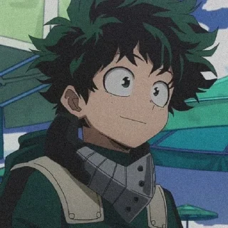 🥦 emoji Midoriya Izuku @rumahellena Telegram sticker 3 of 19