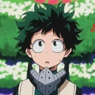 🥦 emoji Midoriya Izuku @rumahellena Telegram sticker 19 of 19