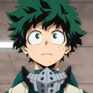🥦 emoji Midoriya Izuku @rumahellena Telegram sticker 14 of 19
