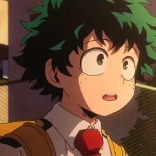 🥦 emoji Midoriya Izuku @rumahellena Telegram sticker 15 of 19