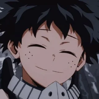 🥦 emoji Midoriya Izuku @rumahellena Telegram sticker 1 of 19