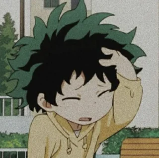 🥦 emoji Midoriya Izuku @rumahellena Telegram sticker 6 of 19