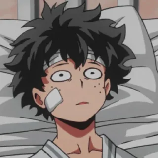 🥦 emoji Midoriya Izuku @rumahellena Telegram sticker 17 of 19