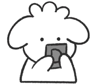 🐶 emoji ₍ ɗ᧐ᥙ᧐᧐᧐ᥣᥙ 2.0 ₎ ˚₊· ♡ @mewsticks Telegram sticker 13 of 32