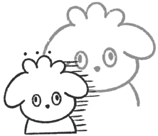 🐶 emoji ₍ ɗ᧐ᥙ᧐᧐᧐ᥣᥙ 2.0 ₎ ˚₊· ♡ @mewsticks Telegram sticker 12 of 32