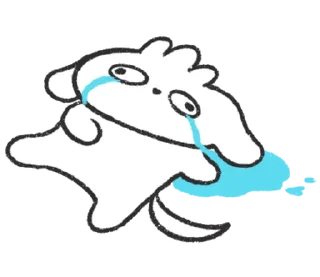 🐶 emoji ₍ ɗ᧐ᥙ᧐᧐᧐ᥣᥙ 2.0 ₎ ˚₊· ♡ @mewsticks Telegram sticker 19 of 32