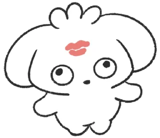 🐶 emoji ₍ ɗ᧐ᥙ᧐᧐᧐ᥣᥙ 2.0 ₎ ˚₊· ♡ @mewsticks Telegram sticker 3 of 32