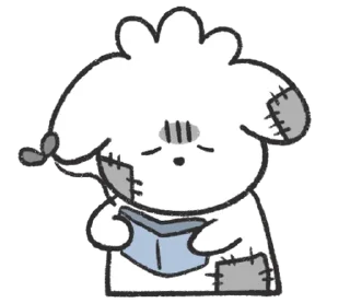🐶 emoji ₍ ɗ᧐ᥙ᧐᧐᧐ᥣᥙ 2.0 ₎ ˚₊· ♡ @mewsticks Telegram sticker 8 of 32
