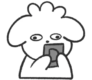 🐶 emoji ₍ ɗ᧐ᥙ᧐᧐᧐ᥣᥙ 2.0 ₎ ˚₊· ♡ @mewsticks Telegram sticker 14 of 32