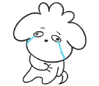 🐶 emoji ₍ ɗ᧐ᥙ᧐᧐᧐ᥣᥙ 2.0 ₎ ˚₊· ♡ @mewsticks Telegram sticker 23 of 32