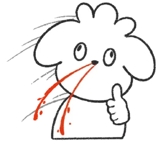 🐶 emoji ₍ ɗ᧐ᥙ᧐᧐᧐ᥣᥙ 2.0 ₎ ˚₊· ♡ @mewsticks Telegram sticker 5 of 32