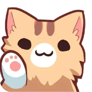 Sticker from Neko cat -stellar