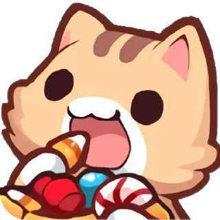 Sticker from Neko cat -stellar
