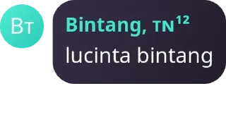 Sticker from tutat titut