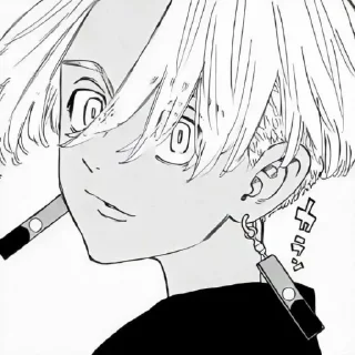 ❄️ emoji `♪ Izana Kurokawa . @stikeranimeniebg – Telegram sticker 7 of 30
