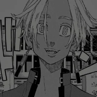 ❄️ emoji `♪ Izana Kurokawa . @stikeranimeniebg – Telegram sticker 10 of 30