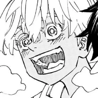 ❄️ emoji `♪ Izana Kurokawa . @stikeranimeniebg – Telegram sticker 13 of 30