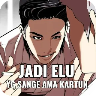 Sticker from @feromonalpukat yg pake gwEWE