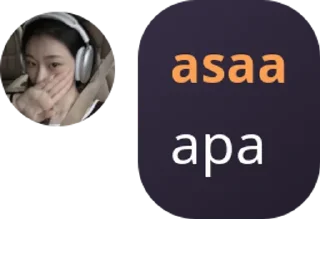 Sticker from asa
