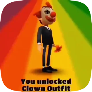 🤡 emoji Gojo's video pack (@Marin_Roxbot) Telegram sticker 23 of 23