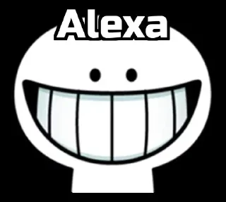🙂 emoji ALEXA's stic-pack (@Yone_Robot) Telegram sticker 2 of 53