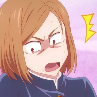 😒 emoji Jujutsu Kaisen Sticker Pack @AnimeMemeChannell Telegram sticker 17 of 34