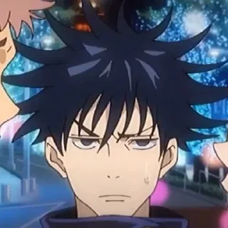 😒 emoji Jujutsu Kaisen Sticker Pack @AnimeMemeChannell Telegram sticker 10 of 34
