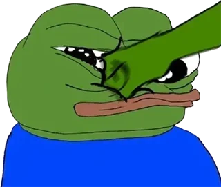 👊 emoji @Sticker_wow PEPE 🐸 Telegram sticker 24 of 120