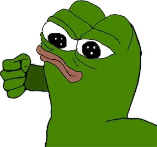 🤜 emoji @Sticker_wow PEPE 🐸 Telegram sticker 23 of 120