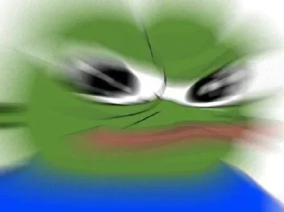 😡 emoji @Sticker_wow PEPE 🐸 Telegram sticker 20 of 120