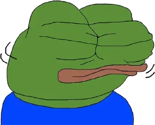 😑 emoji @Sticker_wow PEPE 🐸 Telegram sticker 19 of 120