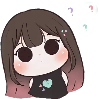 Sticker from ❲ ⎙ @crmll06 ❳ chubby girl ashpink