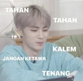 🙏 emoji cewenya mark dan jeno Telegram sticker 20 of 43