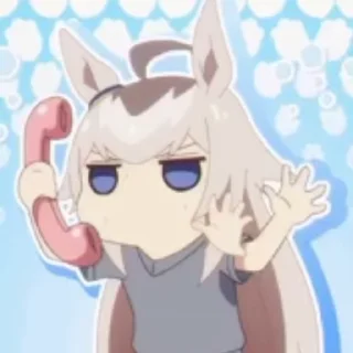 👎 emoji Oguri Cap | @TanishqSaiyan Telegram sticker 16 of 40