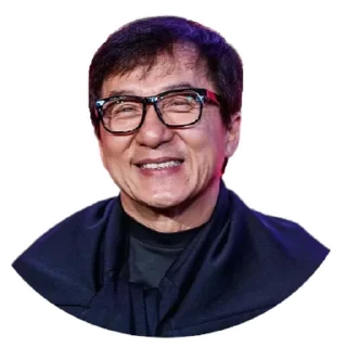 Sticker from Jackie Chan @Stickersey