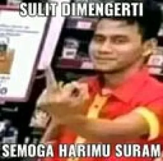 😒 emoji Gak tau malas pen beli trek Telegram sticker 21 of 39