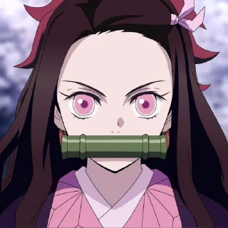 Sticker from 𝐍𝐞𝐳𝐮𝐤𝐨 𝐊𝐚𝐦𝐚𝐝𝐨 @anime_tikel01