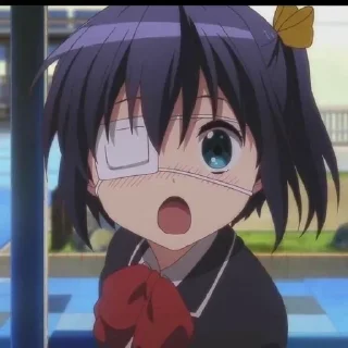 😲 emoji Rikka Takanashi Telegram sticker 5 of 44