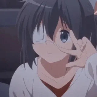 🙂 emoji Rikka Takanashi Telegram sticker 11 of 44