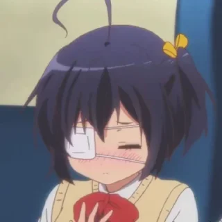 🙈 emoji Rikka Takanashi Telegram sticker 21 of 44