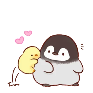 Sticker from Soft and cute chick (motion?)