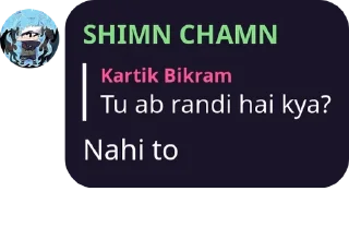 ❌ emoji Kartiks kang pack 1 Telegram sticker 20 of 57