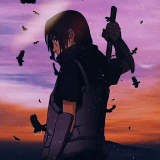 💥 emoji Itachi『 〄 』🍀's sticker pack (@Hinata_proxbot) Telegram sticker 22 of 92